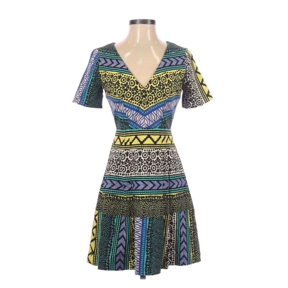 Plenty by Tracy Reese a-lline printed dress size 2